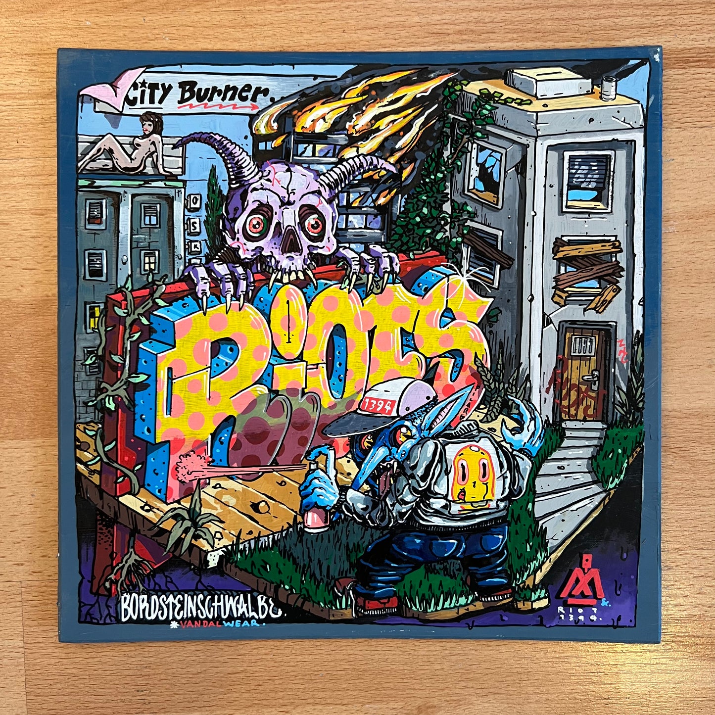 CITY BURNER RIOTS