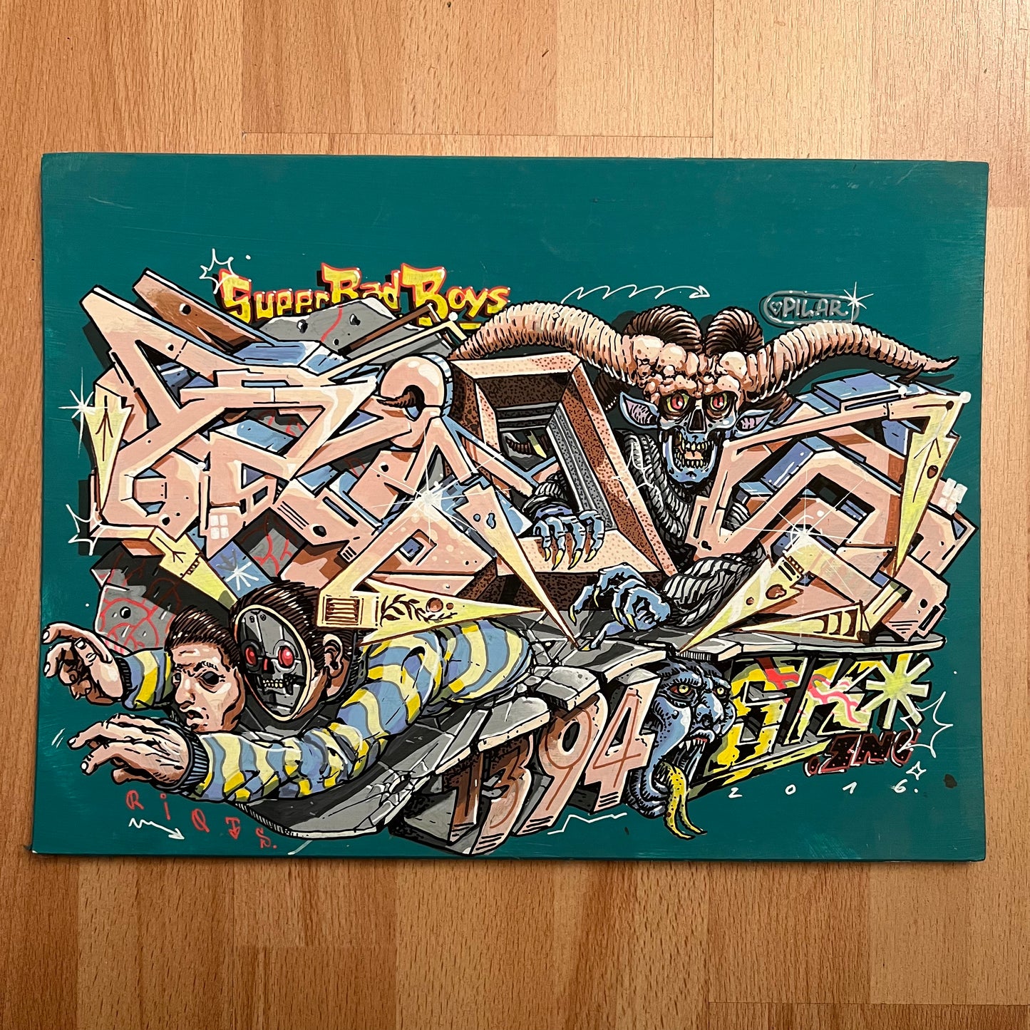 Acryl RIOTs wild