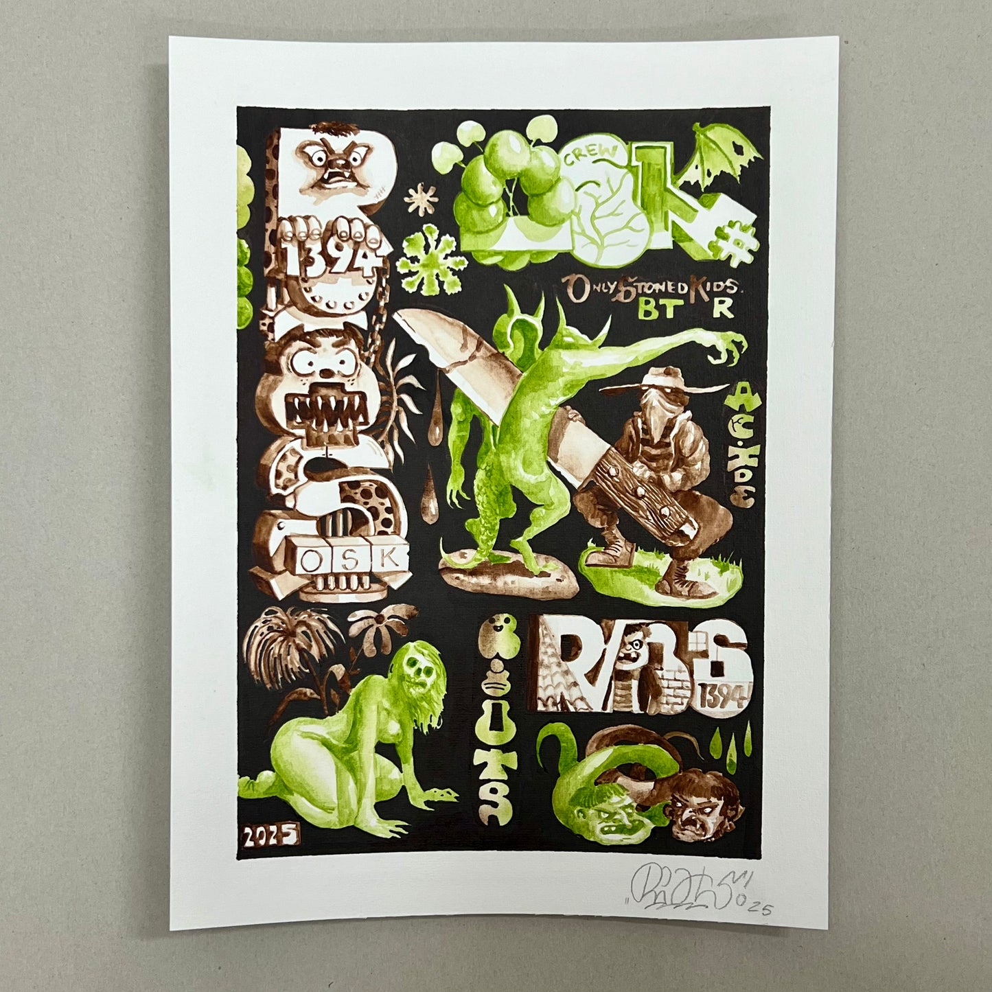 21 Drawing (A3 etc.) Aquarelle