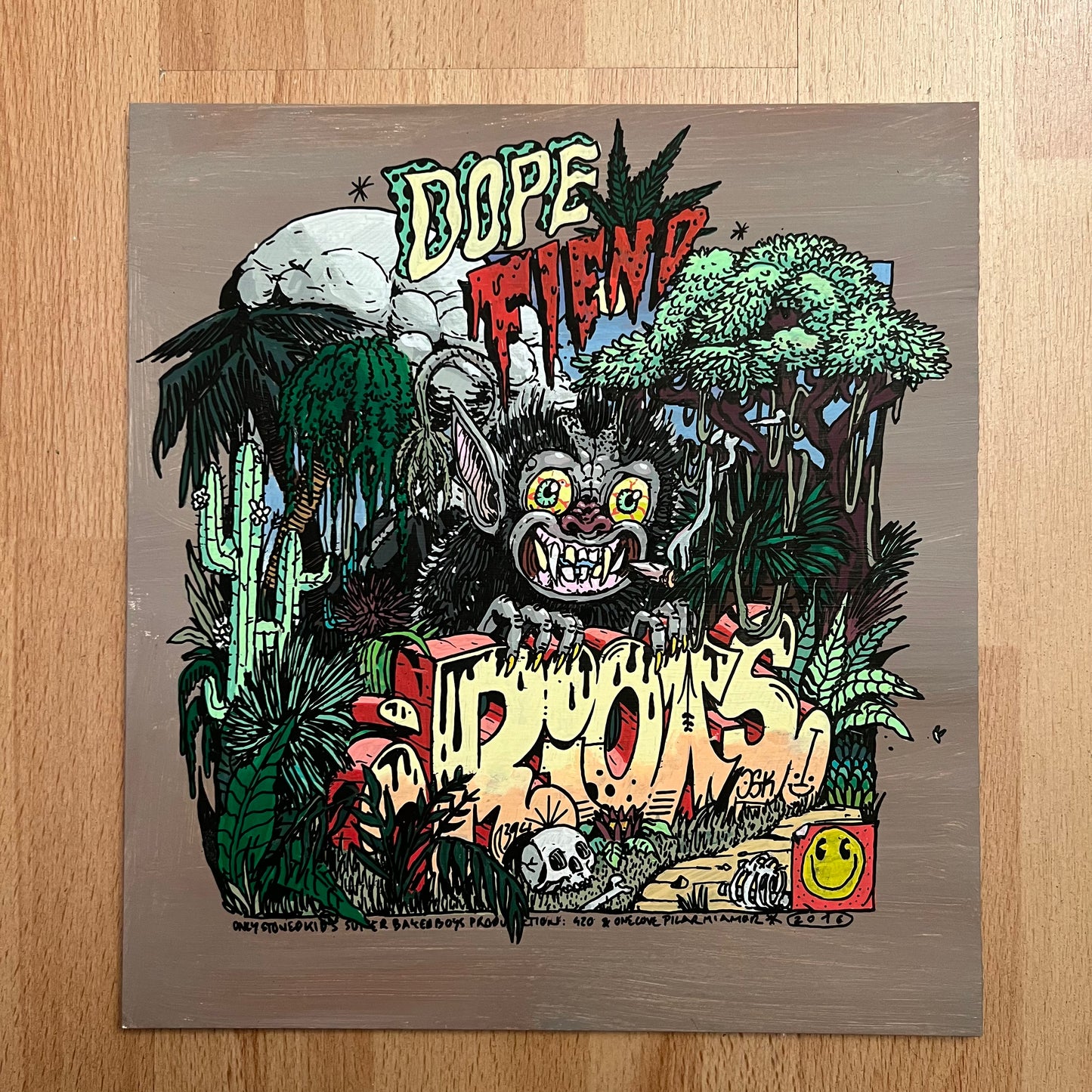 Acrylic RIOTs dopefiend