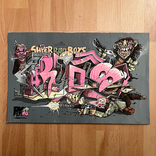 Acrylic RIOTs wall
