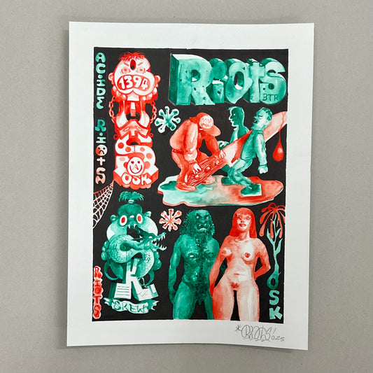 22 Drawing (A3 etc.) Aquarelle