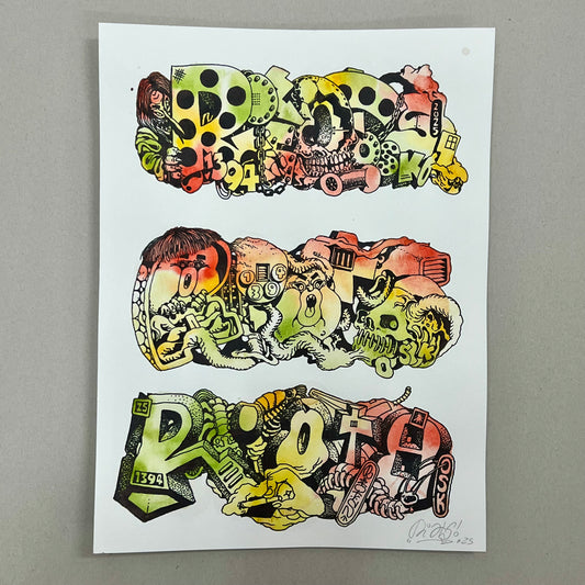 19 Drawing (A3 etc.) Aquarelle