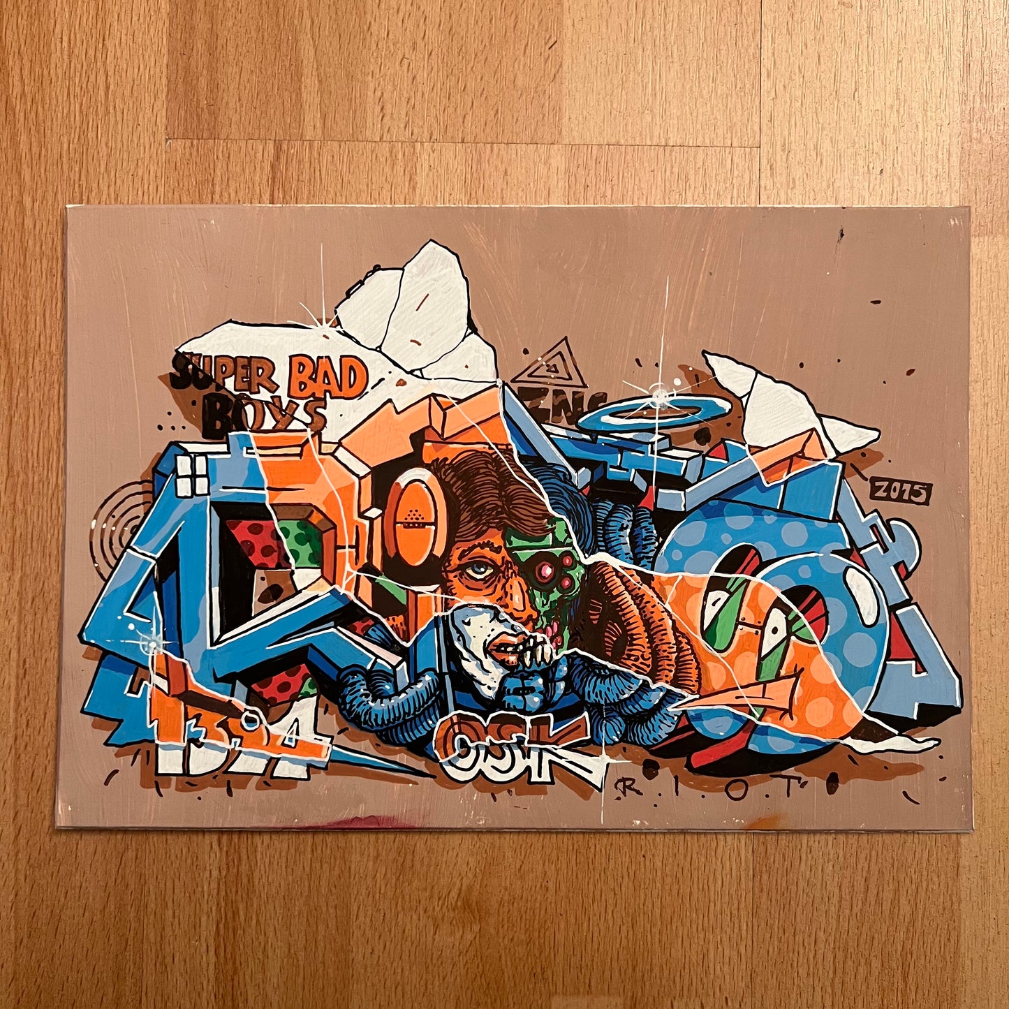 Acrylic RIOTs glass